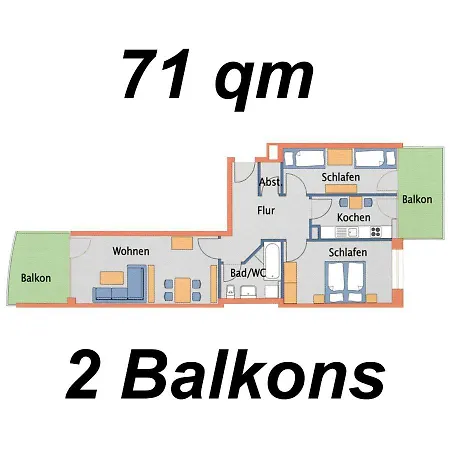 Apartamento Nordseebrandung A5 1